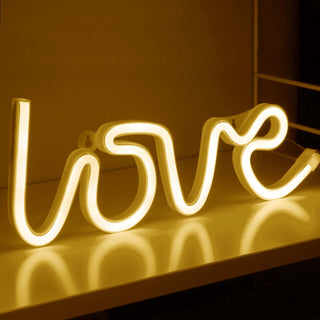 Add a Romantic Glow to Your Space with the 13" Love Neon Light Sign