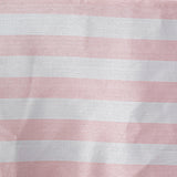 Pink and silver striped fabric texture close-up. #whtbkgd