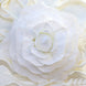 2 Pack | 20Inch Large White Real Touch Artificial Foam DIY Craft Roses