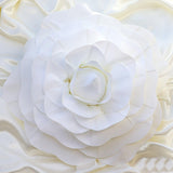 Create Stunning Crafts with Large White Real Touch Artificial Foam DIY Craft Roses
