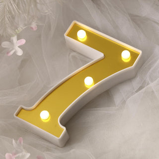 Versatile and Stylish Gold Marquee Numbers for Any Occasion