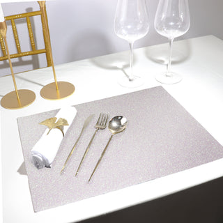 Add a Touch of Elegance with Iridescent Sparkle Placemats