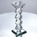 7inch Tall Gemcut Premium Crystal Glass Votive Candle Holder Stand