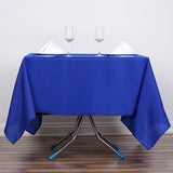 70inch Royal Blue Square Polyester Tablecloth