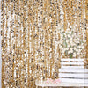 8ftx8ft Gold Big Payette Sequin Event Background Drapery Panel, Photo Backdrop Curtain