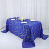 Create an Unforgettable Atmosphere with the Royal Blue Polyester Tablecloth
