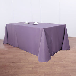 Elevate Your Event Decor with the Seamless Polyester Tablecloth