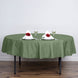 90Inch Olive Green Polyester Round Tablecloth