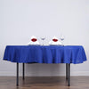 90Inch Royal Blue Polyester Round Tablecloth