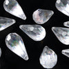 50 Pcs | Clear Hanging Angel's Tears Acrylic Diamond Mini Chandeliers#whtbkgd