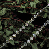 30ft Iridescent Acrylic Crystal Diamond Garland Chain Bead Roll | 10mm
