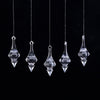 50 Pcs Clear Cupids Acrylic Diamond Arrowheads #whtbkgd