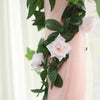 6ft | Blush/Rose Gold Artificial Silk Rose Garland UV Protected Flower Chain