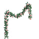 6ft | Dusty Rose Artificial Silk Rose Garland UV Protected Flower Chain