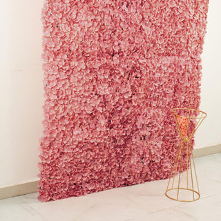 Create Stunning Dusty Rose Hydrangea Wall Decor for Your Events