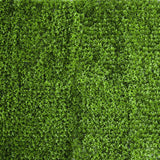 11 Sq ft. Lime Green Boxwood Hedge Genlisea Garden Wall Backdrop Mat - Artificial Panels for Event Decor
