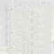 11 Sq ft. | White 3D Silk Rose and Hydrangea Flower Wall Mat Backdrop