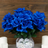 Create Unforgettable Moments with Royal Blue Artificial Premium Silk Blossomed Rose Flowers