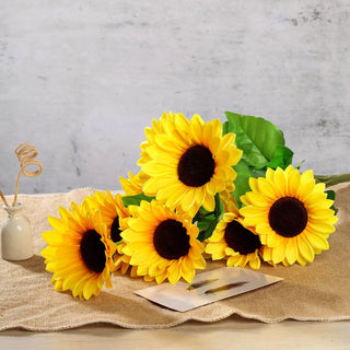 High-Quality Artificial Silk Sunflowers for Every Occasion