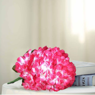Experience the Beauty of Fuchsia Faux Chrysanthemums