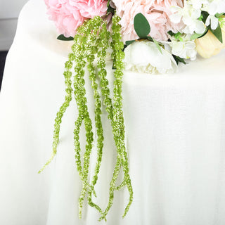 Create Unforgettable Events with Green Artificial Amaranthus Flower Stem Spray and Ivy Leaves