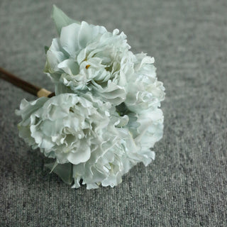 Captivating Silver Blue Silk Peonies for Unforgettable Moments