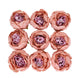 10 Pack | 3inch Dusty Rose Artificial Silk DIY Craft Peony Flower Heads
