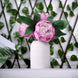 5 Flower Head Lavender/Pink Peony Bouquet | Artificial Silk Peonies Spray