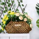 4 Bushes | Yellow Artificial Silk Peony Flower Bouquet Arrangement