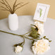 2 Bushes | 29inch Tall Ivory Artificial Silk Peony Flower Bouquets