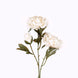 2 Bushes | 29inch Tall Ivory Artificial Silk Peony Flower Bouquets#whtbkgd