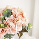 2 Bushes | 17inch Dusty Rose Artificial Silk Peony Flower Bouquets#whtbkgd