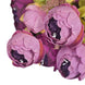 2 Pack | 19inch Purple Artificial Peony Flower Wedding Bouquets#whtbkgd