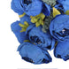 2 Pack | 19inch Royal Blue Artificial Peony Flower Wedding Bouquets#whtbkgd