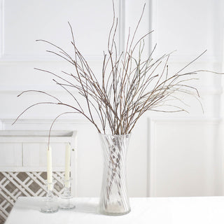 Brown Decorative Artificial Willow Tree Stem Branches