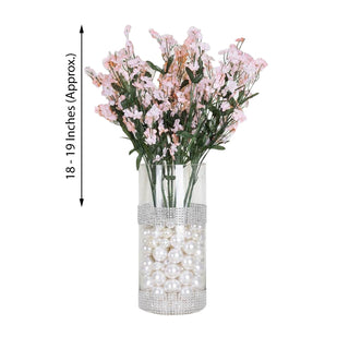 Add a Touch of Contemporary Elegance with Blush Babys Breath Flower Bushes