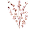 2 Branches | 42inch Tall Blush/Rose Gold Artificial Silk Carnation Flower Stems#whtbkgd