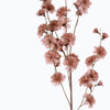 2 Branches | 42inch Tall Dusty Rose Artificial Silk Carnation Flower Stems#whtbkgd