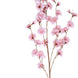 2 Branches | 42inch Tall Pink Artificial Silk Carnation Flower Stems#whtbkgd