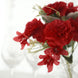 3 Pack | 14inch Red Artificial Silk Carnation Flower Arrangements