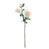30" Tall Blush/Rose Gold Artificial Dahlia Silk Flower Stems, Faux Floral Spray