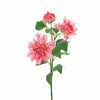 30" Tall Pink Artificial Dahlia Silk Flower Stems, Faux Floral Spray#whtbkgd