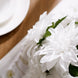 2 Bouquets | 20inch White Artificial Silk Dahlia Flower Spray Bushes