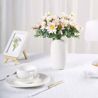 Create a Romantic Ambience with Blush Real Touch Daisy Flower Bouquet