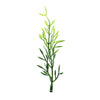 25 Pack | 6" Mini Green Artificial Fern Leaf Branch Stems, Vase Filler For Floating Candle#whtbkgd