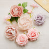 26 Pcs | Artificial Rose, Peony & Silk Hydrangea, Daisy Mix Flower Box - Assorted Colors