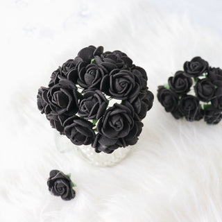 Create a Timeless and Striking Décor with Black Real Touch Artificial Roses