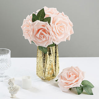 Blush Artificial Foam Flowers: A Timeless and Radiant Beauty