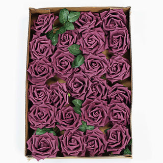 Create a Lasting Impression with Eggplant Roses