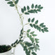 2 Pack | 6ft Green Artificial Honey Locust Leaf Garland, Flexible Vine